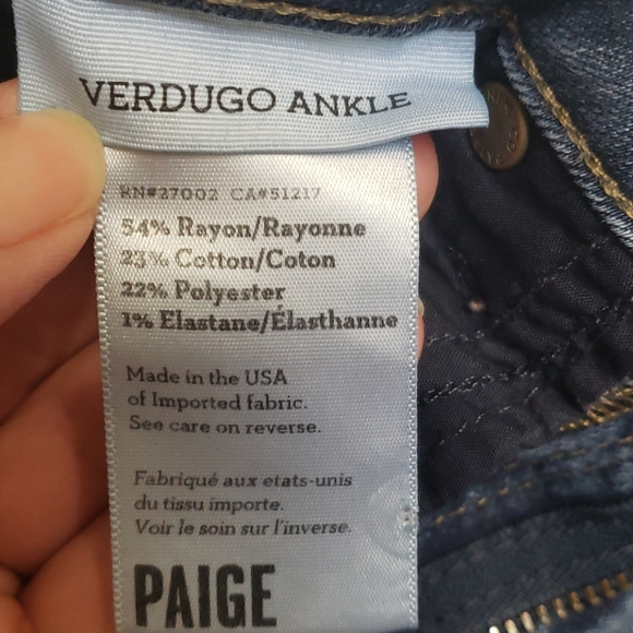 Paige Verdugo Ankle jeans - Picture 5 of 11